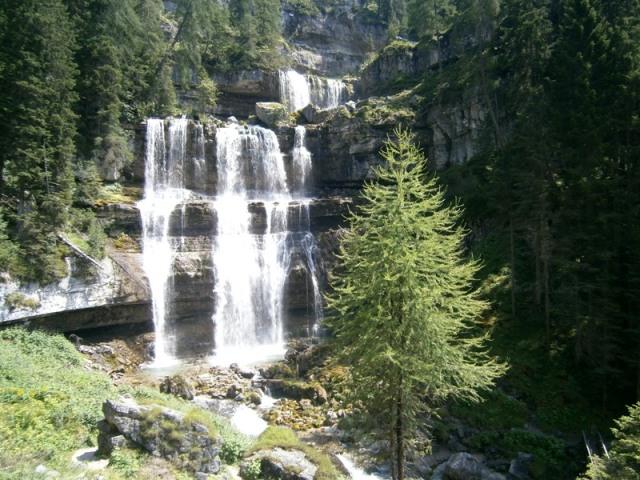 cascate di mezzo Vallesinella