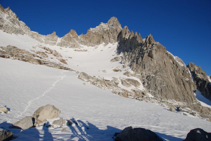 verso il passo del monte Nero