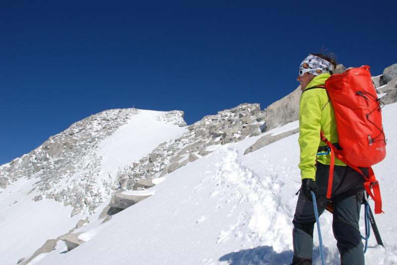 in vista della cima Presanella