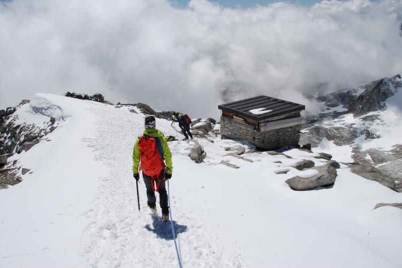 bivacco Orobica sotto la cima