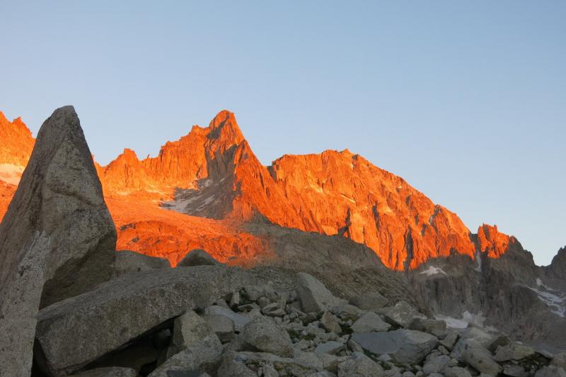 presanella all'alba