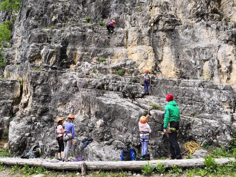 arrampicata per bambini