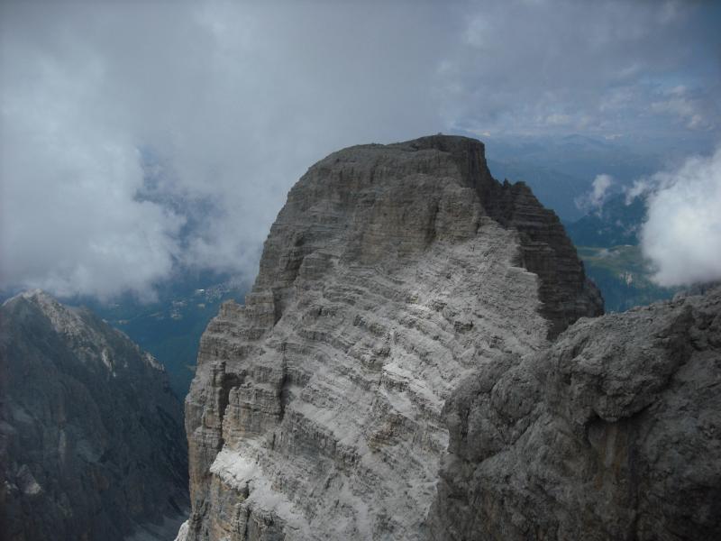 Crozzon di Brenta visto dalla cima Tosa