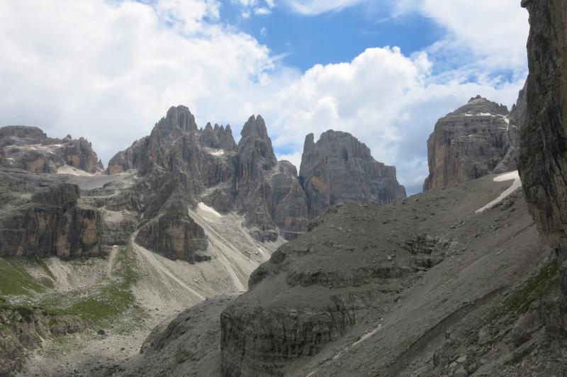 gli Sfulmini dal sentiero Martinazzi