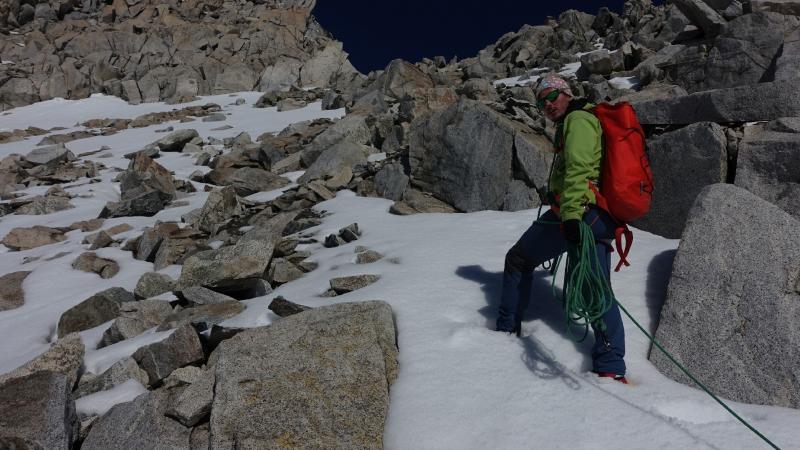 le roccette sotto la cima Adamello