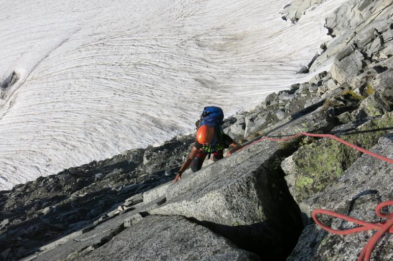 ina arrampicata sulla parete Cerana