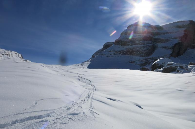 sci alpinismo cima grostè