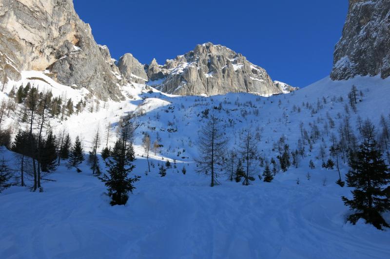 sci alpinismo in val gelada